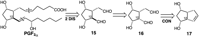 Precursors for PGF2α (15-17).