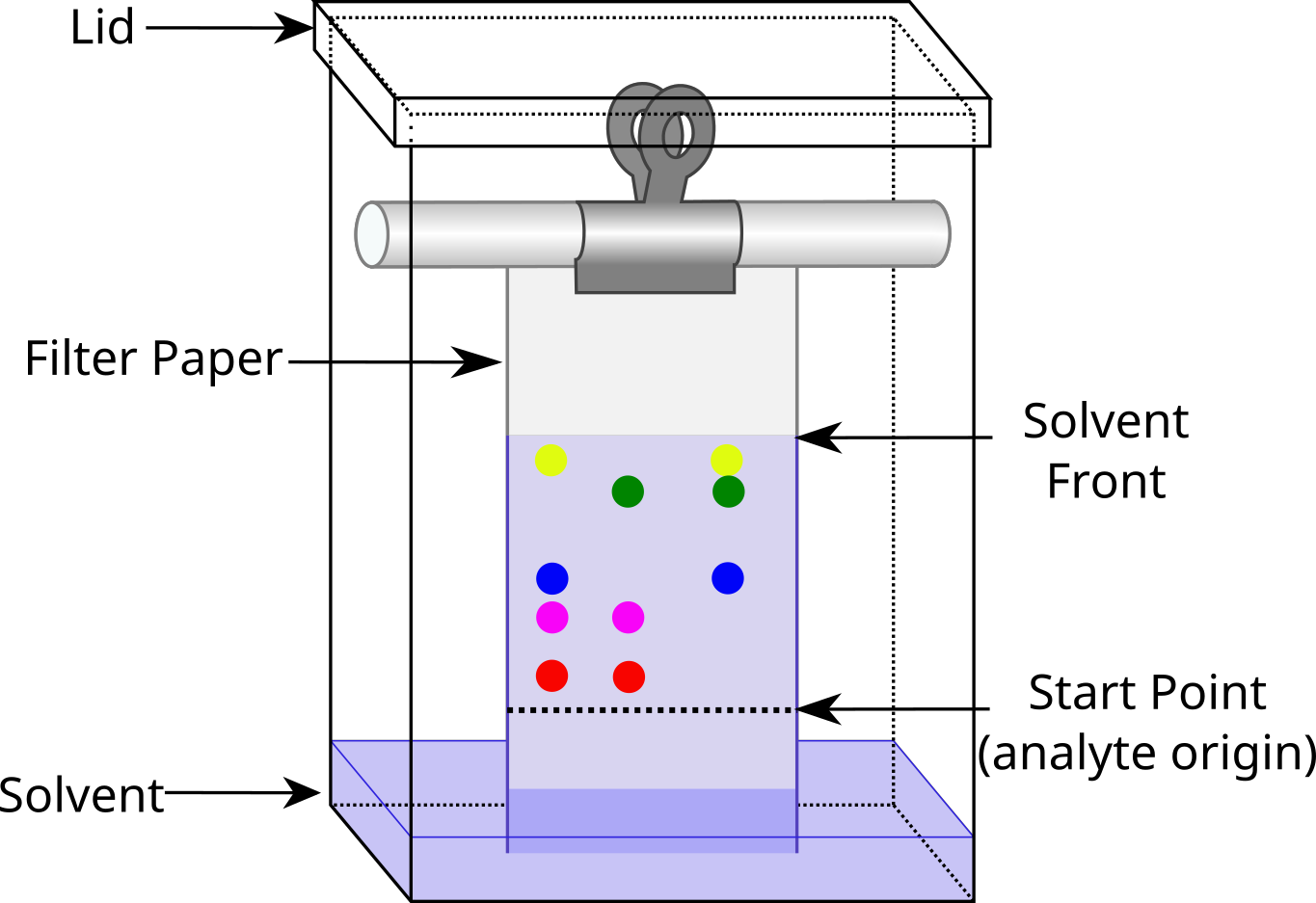 15 1 Paper Chromatography Of Amino Acids Lab Procedure Chemistry Libretexts