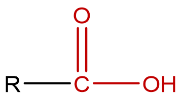 general structure of a carboxylic acid