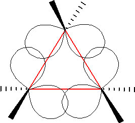 An image of cyclopropane.