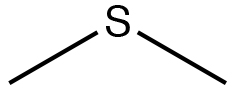 Una imagen de una estructura de Lewis de sulfuro.