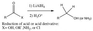 Imagen de una reacción de hidruro de litio y aluminio.
