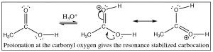 Una imagen de una reacción de oxígeno carbonílico.