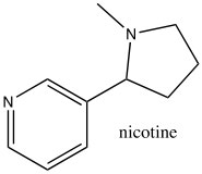 Una imagen de nicotina.