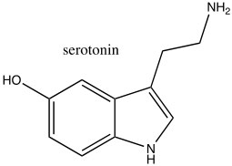 Una imagen de serotonina.