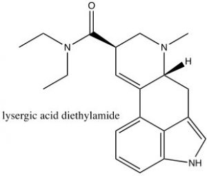 Imagen de dietilamida de ácido lisérgico.