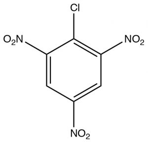 Imagen de 2-cloro-1,3,5-trinitrobenceno.