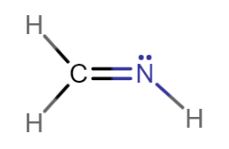 CH2NH Lewis structure.JPG