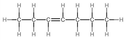trans-3-heptene Lewis structure.JPG