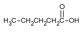pentanoic acid condensed structure.JPG
