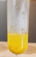 Confirmation test of cadmium ion in water
