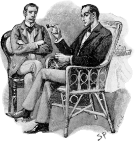 Dibujo de Sherlock Holmes