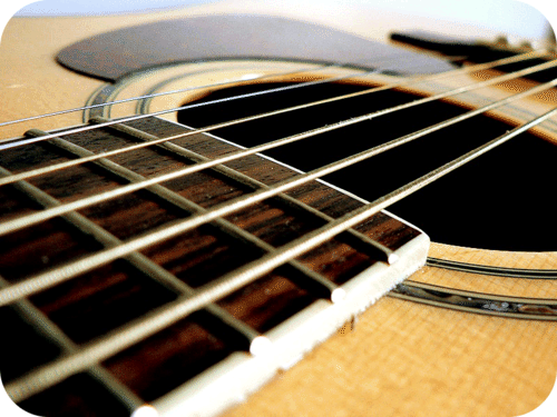 Guitar strings are made from alloys