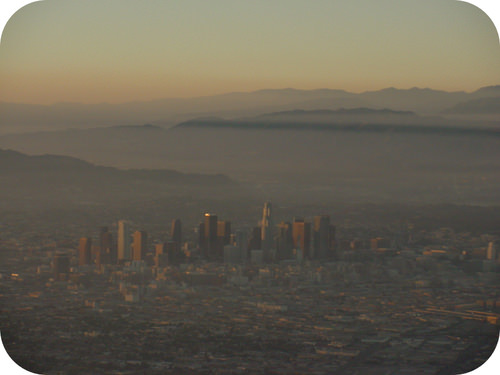 Smog sobre Los Ángeles