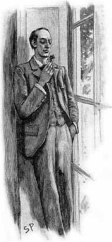 Dibujo de Sherlock Holmes