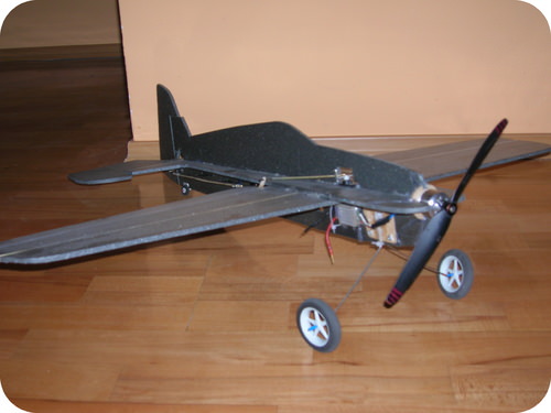Un avión modelo