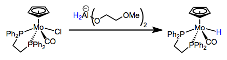 Nucleophilic substitution with a hydride source. What's the most likely mechanism?