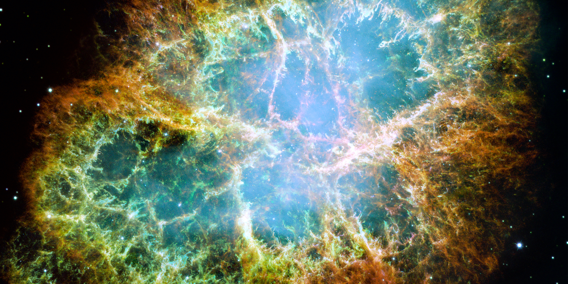 A photo is shown of the Crab Nebula.