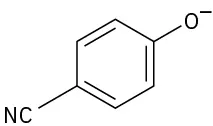 ساختار شیمیایی 4-سیانوفنوکسید.