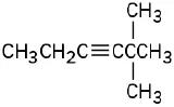 A C8 internal alkyne with two methyl groups at C2 and a triple bond at C3.