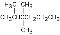 The given compound is a six membered ring. A C H 3 group is present on C 2 and two C H 3 groups are present on C3.
