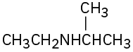 ساختار N-اتیل پروپان-2-آمین.