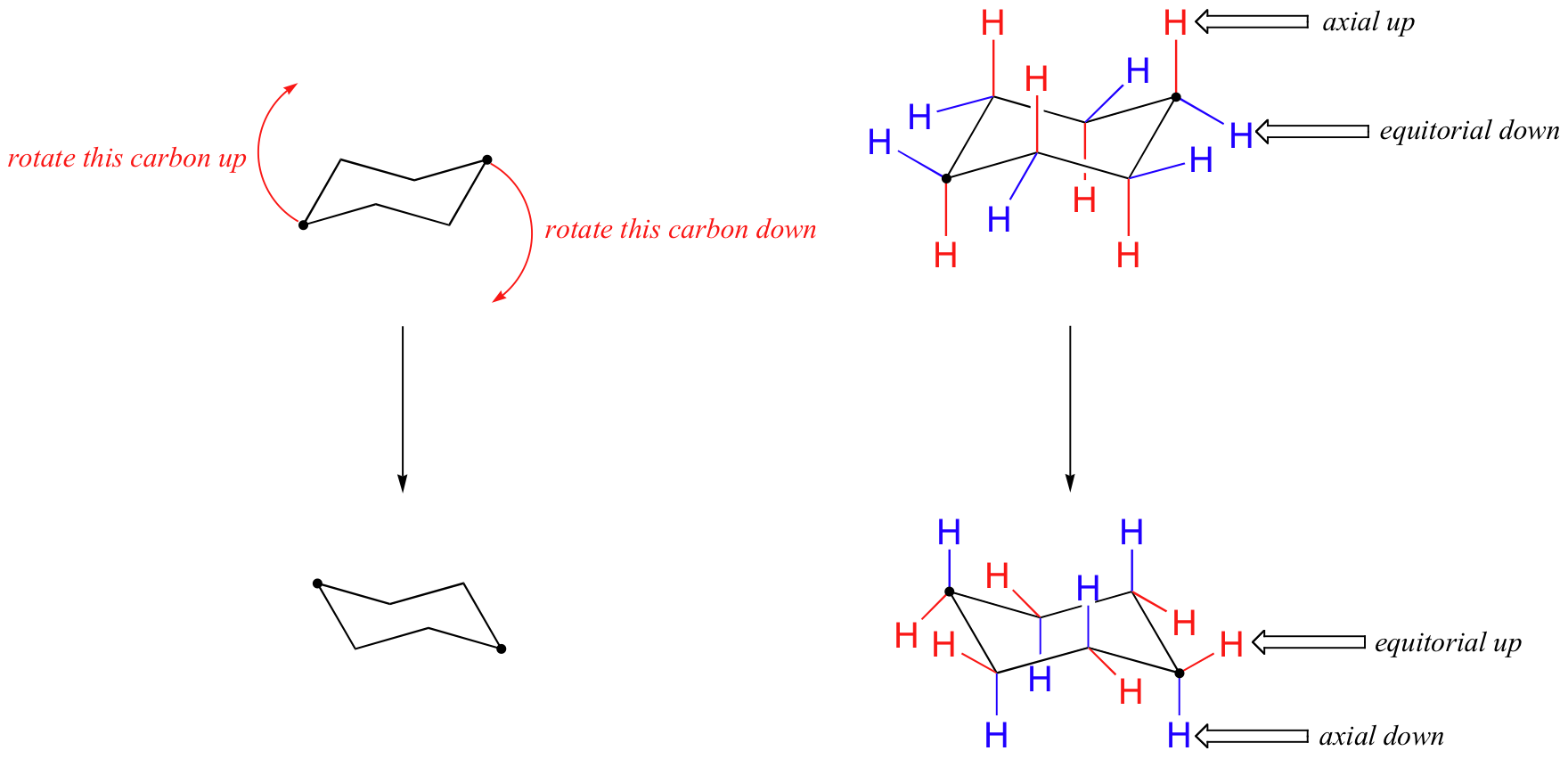 47 Cyclohexane Conformations Chemistry Libretexts