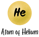 Helium atom