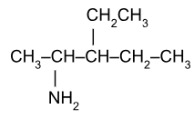 CH3CH(NH2)CH(CH2CH3)CH2CH3