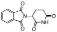Bond line structure of thalidomide. 
