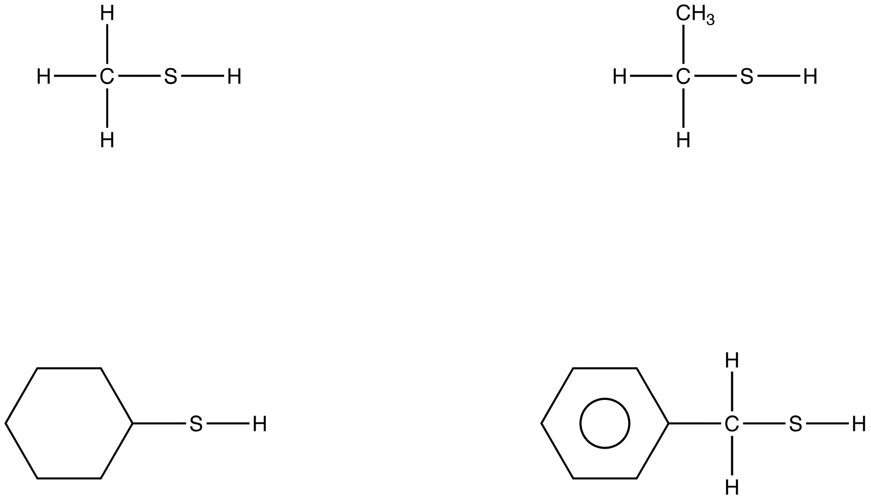sulfhydryl structure
