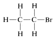 C 2 H 5 B R molécula.