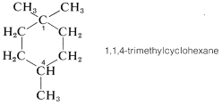 1,1,4-trimethylcyclohexane.