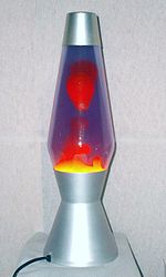 Lava lamp.