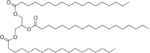Skeletal structure of stearin. 