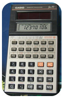Науковий калькулятор на сонячних батареях.