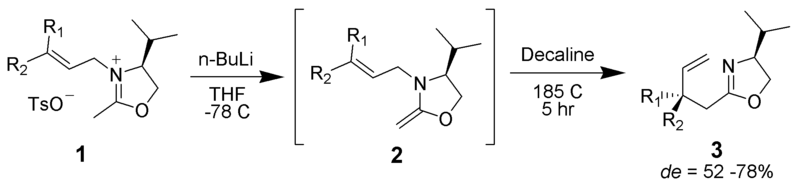 799px-Aza-Claisen_Rearrangement_Example.png