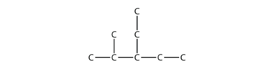 Chuỗi 5 cacbon với nhóm metyl ở cacbon thứ hai và nhóm etyl ở cacbon thứ ba.