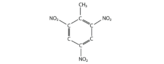 Structure of TNT.
